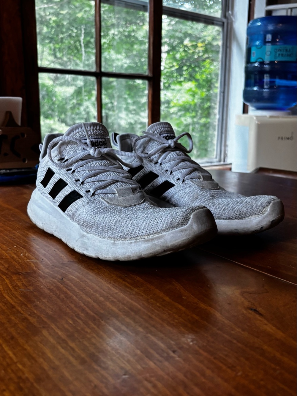 Adidas Men's White Running Shoes